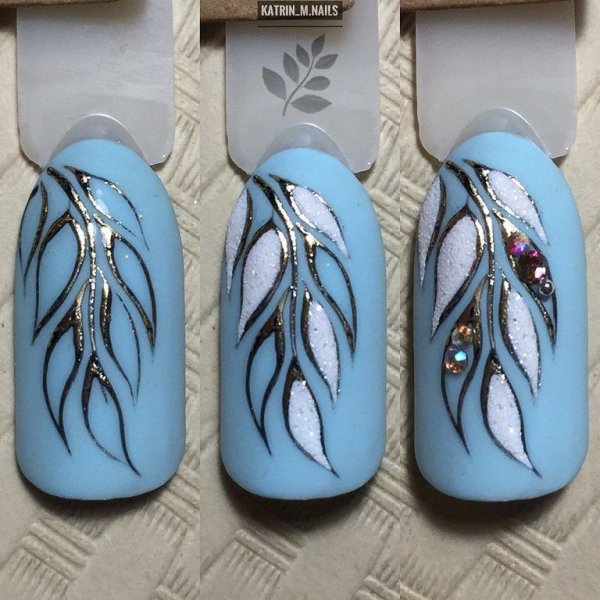 Уроки рисования на ногтях