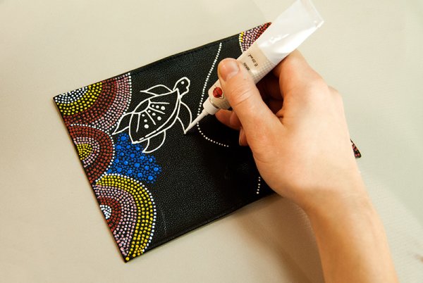 Мастер класс точечная роспись кистью