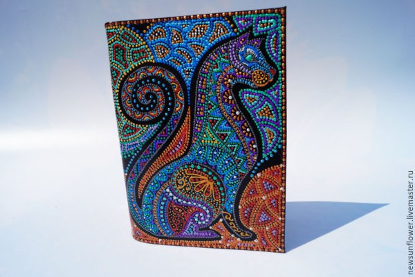 Точечная роспись акриловыми красками