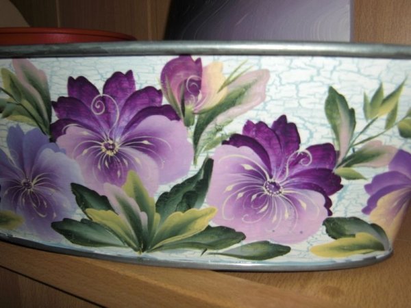 Двойной мазок акриловыми красками Татьяны Кудрявцевой