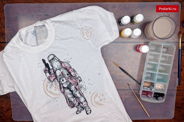 Роспись футболки белизной
