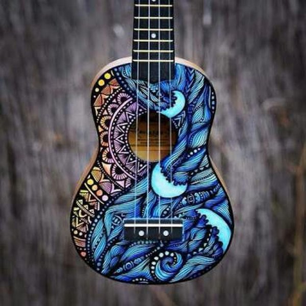 Расписные гитары