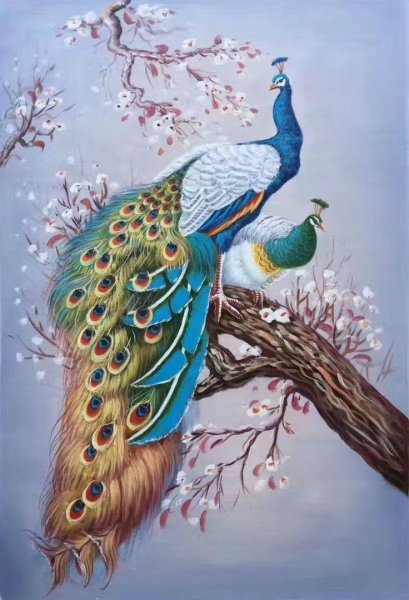 Павлины картины