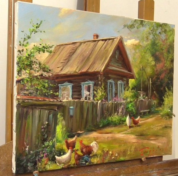 Олег Буйко деревенский дом