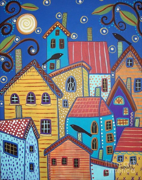 Сказочные домики Карлы Жерар