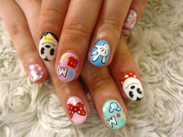 Классный детский маникюр