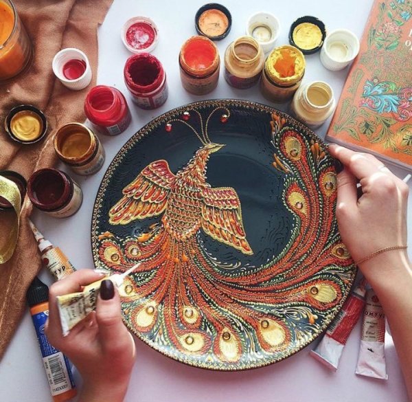 Роспись по дереву мастер класс