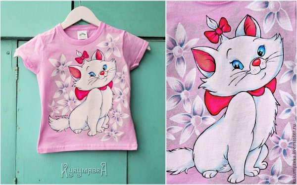 Роспись футболок для детей
