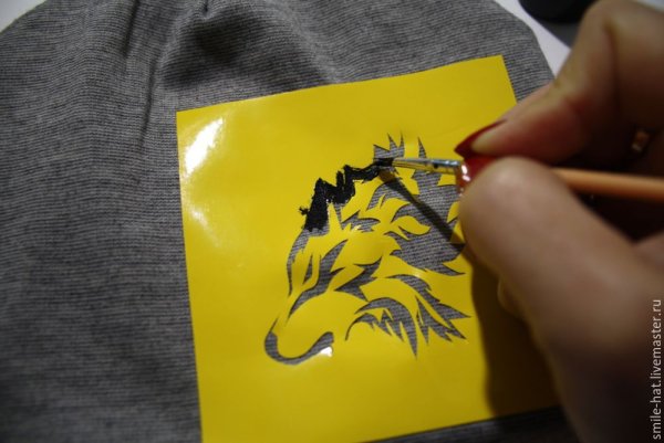 Нанесение рисунка на ткань