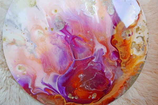 Рисование на плитке акриловыми красками