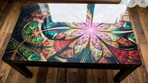 Рисование золотой краской