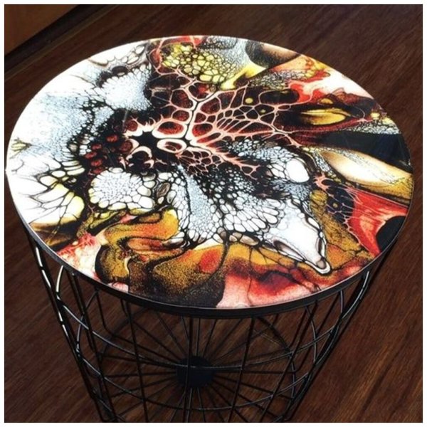 Сакура акрилом на холсте