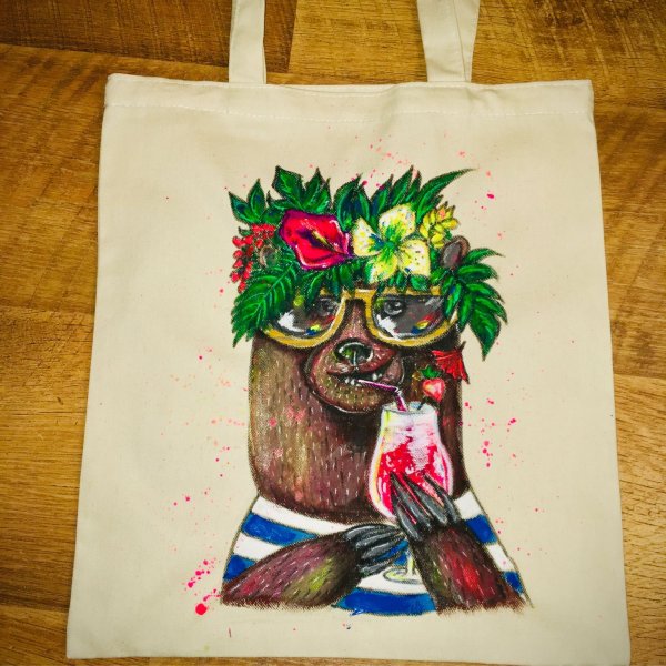 Роспись эко сумок