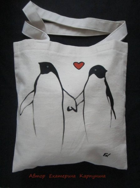 Экосумка роспись