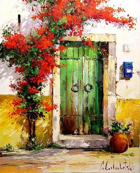 Глеб Голубецкий художник мастер класс