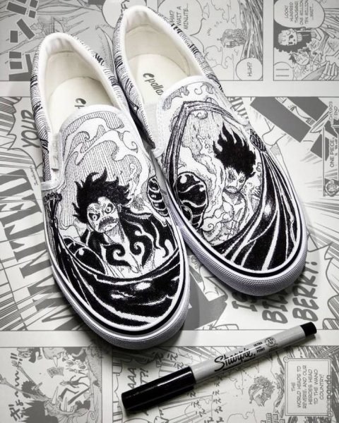 Кеды Каппа Ван Пис