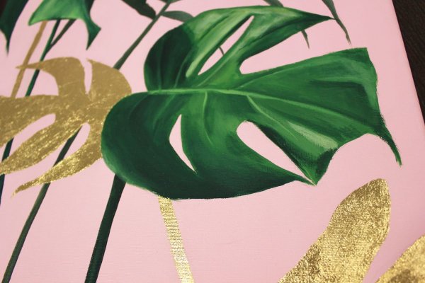 Картина листья