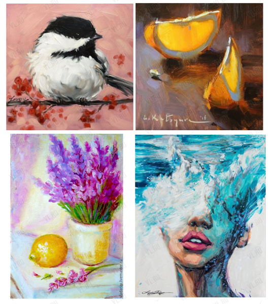 Картина для мастер класса по рисованию