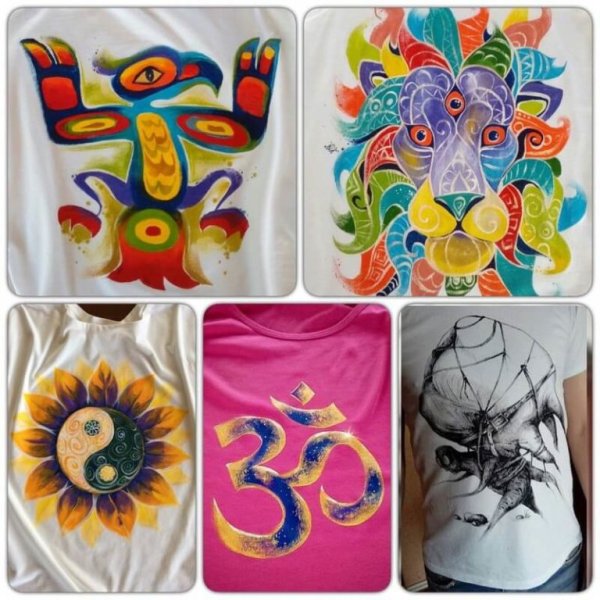 Краски для росписи по ткани