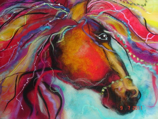 Как рисовать шерсть акрилом