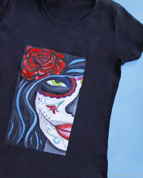 Футболка Разрисованная красками