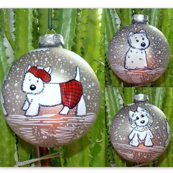 Роспись новогодних шаров для детей