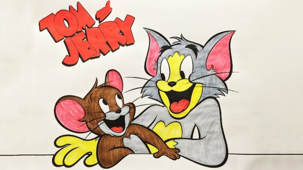 Том и Джерри для рисования