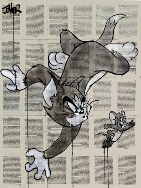 Искусство Джерри рисунок