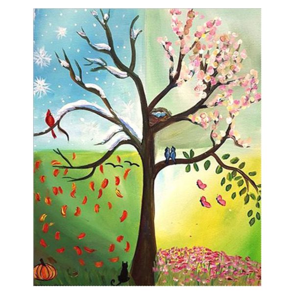 Дерево четыре сезона