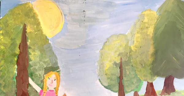 Маша и медведь рисунок