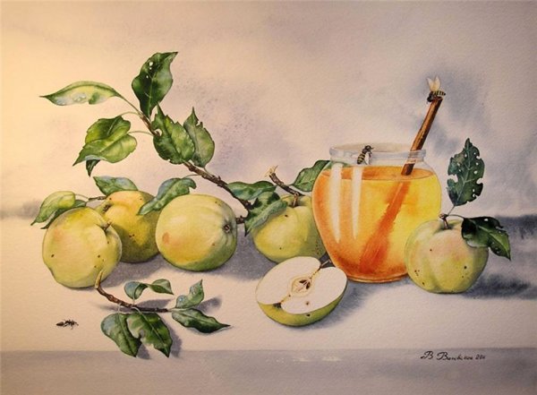 Акварель Валентины Валевской