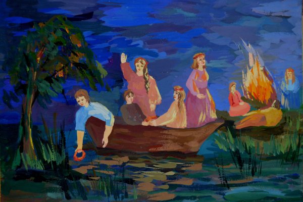 Праздник Иван купалорисунок