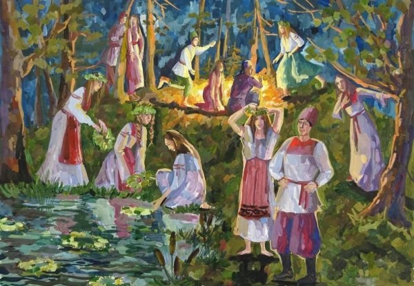 Иван Купала в древней Руси