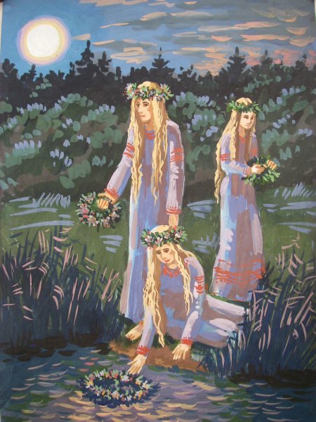 Борис Ольшанский. Ночь на Ивана Купалу. 1995