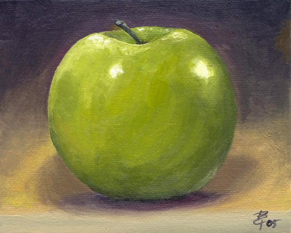 Яблоко для рисования с натуры