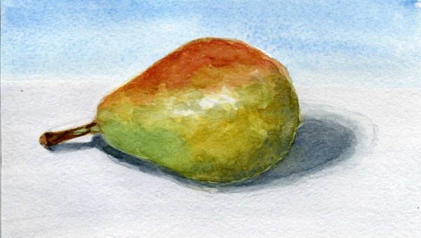 Легкие этюды акварелью