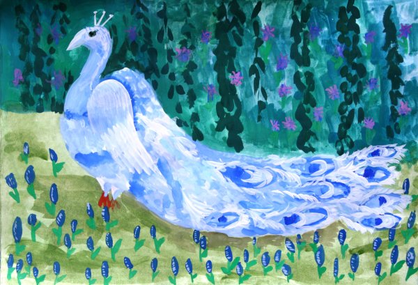 Рисунки акварелью