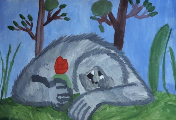 Аленький цветочек сказка батик