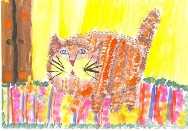 Рисуем гуашью с детьми 4 лет