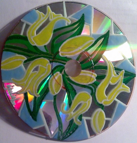 Роспись на дисках