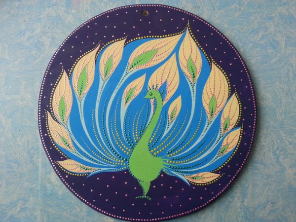 Роспись по дереву акриловыми красками для начинающих