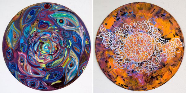 Рисование на дисках