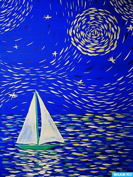 Рисуем с детьми гуашью