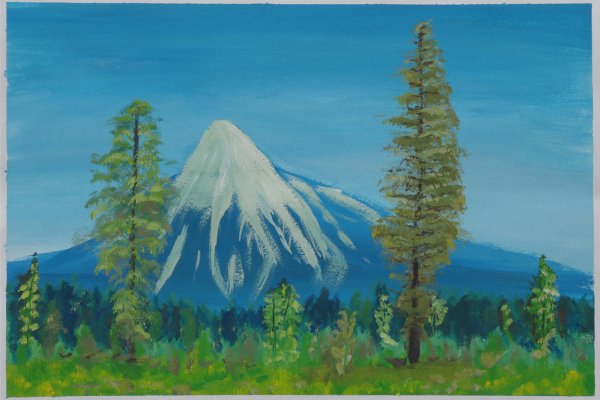 Рисование гор