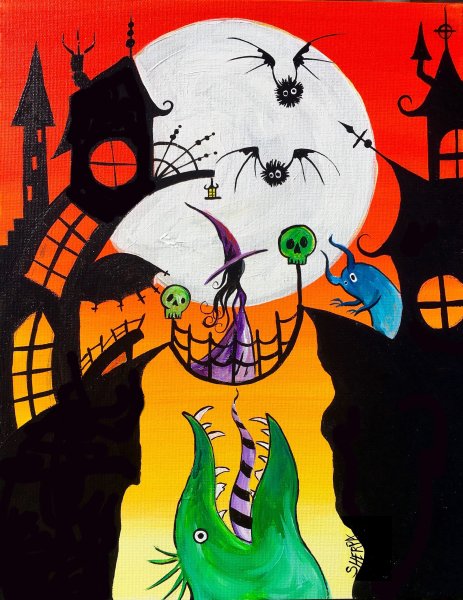 Хэллоуин гуашью
