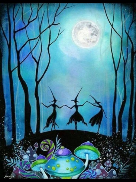 Необычные рисунки гуашью