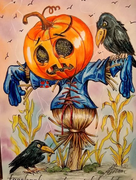 Хэллоуин иллюстрации