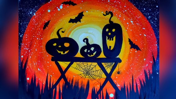 Рисунки на Хэллоуин