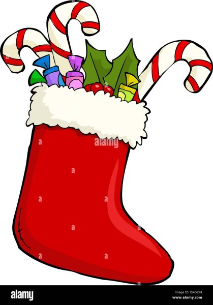 Новогодние носки для подарков мультяшные