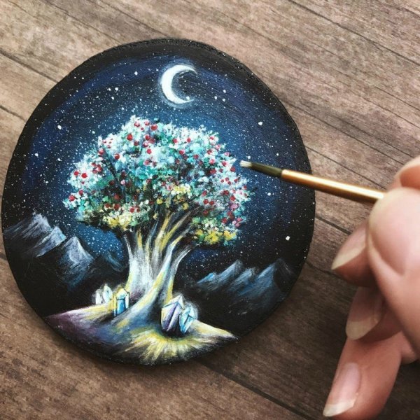 Роспись спилов